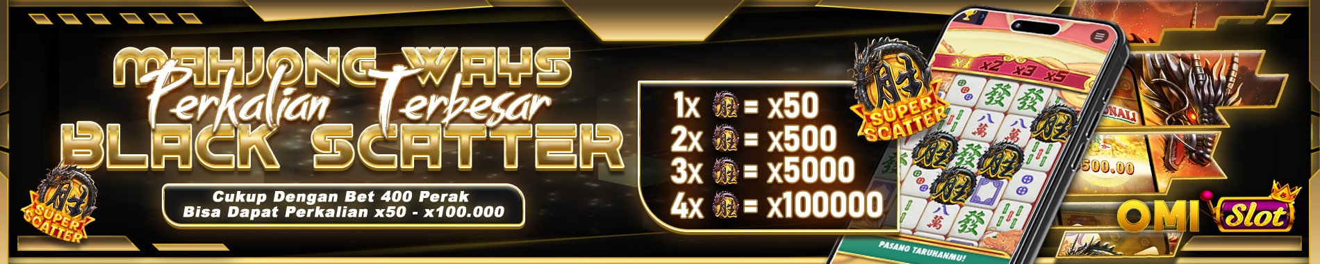 4BLACK SCATTER OMISLOT